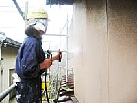 外壁　高圧洗浄作業